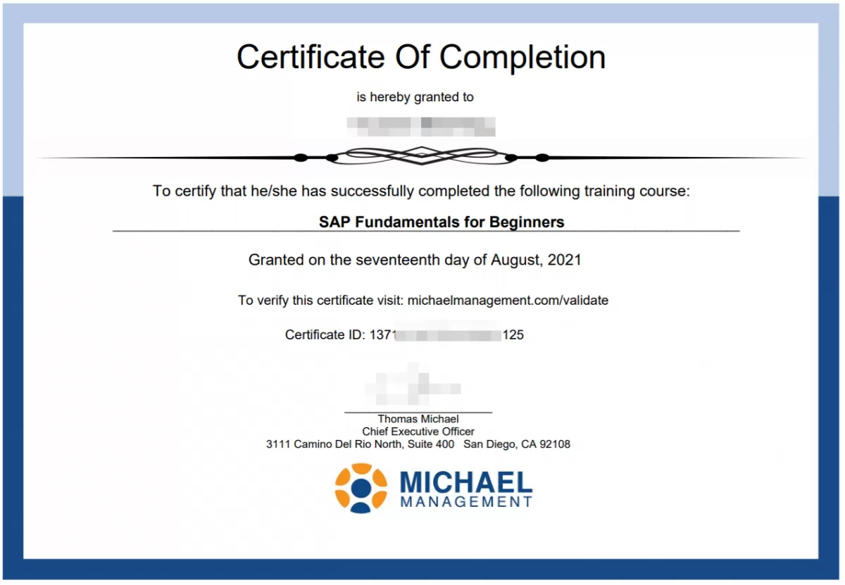 SAP Grundlagen für Anfänger Kostenloser Online-Kurs mit Zertifikat