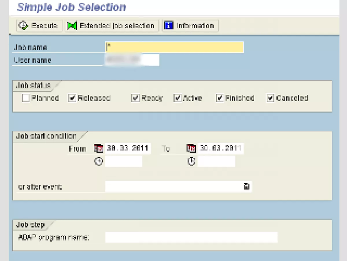 SAP LSMW batch scheduling