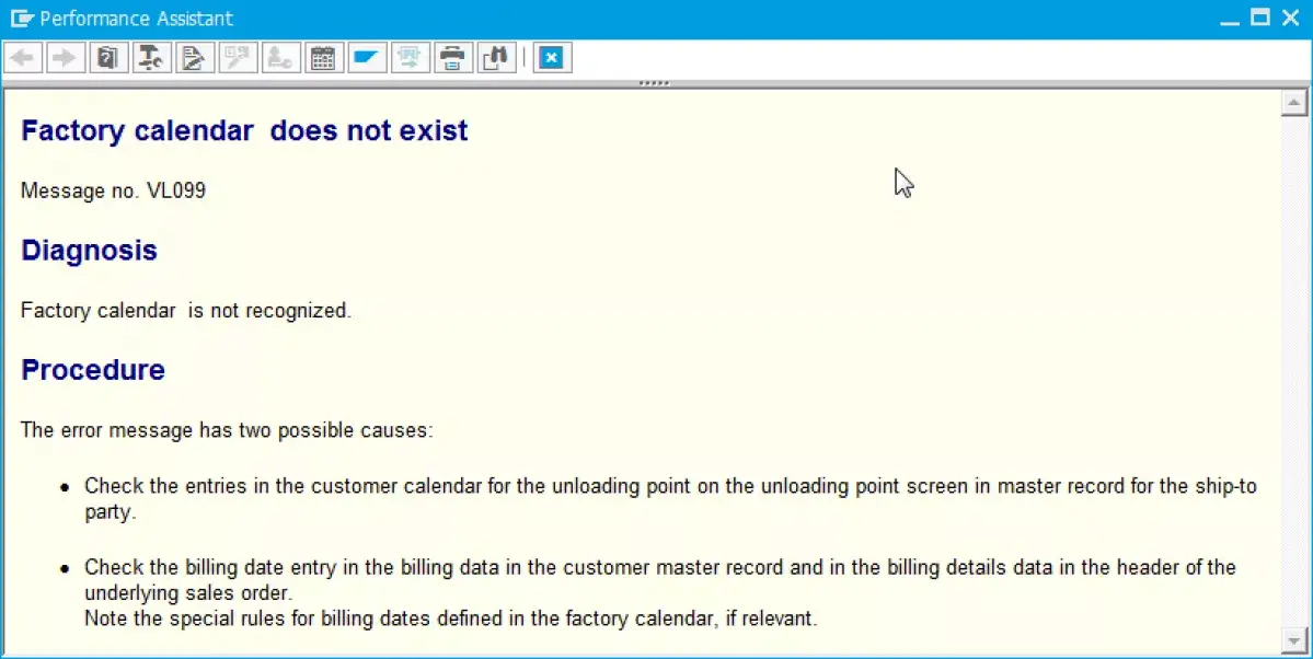 Solve Issue Factory Calendar In Sap Does Not Exist