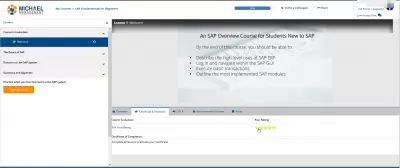 Zdarma SAP Základy Online kurz pre začiatočníkov s certifikátom