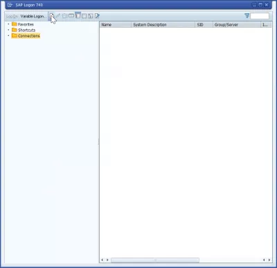 3つの簡単なステップでSAP GUI 740にサーバーを追加する : SAP GUI 740に新しいアイテムを追加