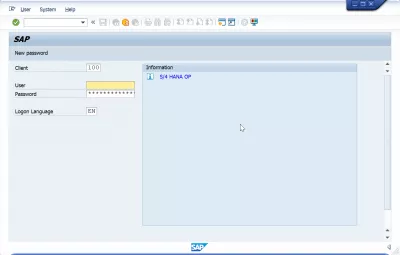 通過3個簡單的步驟在SAP GUI 740中添加服務器 : 在SAP 740 GUI界面中的用戶登錄