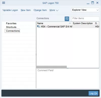Add server in SAP GUI 750 in 3 easy steps : SAP GUI version 750 with a new application server defined