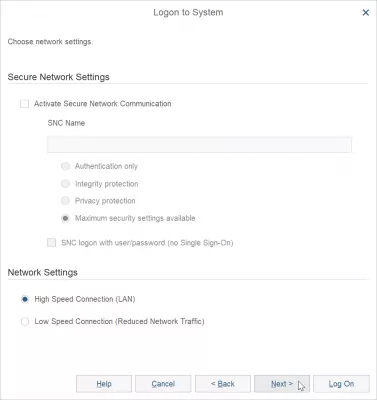 Voeg server toe aan SAP GUI 750 in 3 eenvoudige stappen : Beveiligde netwerkinstellingen in SAP GUI 750