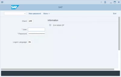 Dodajte strežnik v SAP GUI 750 v 3 enostavnih korakih : Uporabniška prijava v vmesnik GUI SAP 750