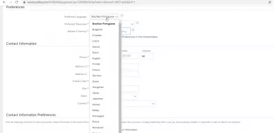 SAP Ariba: change language of the interface made easy : Language selection in SAP Ariba: changes the communication language, but not the interface!