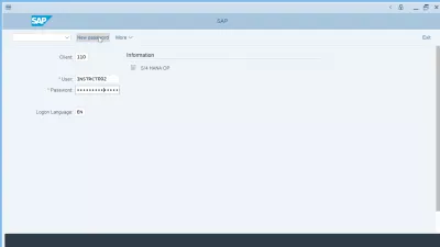 How to change password in SAP? : SAP change password before login