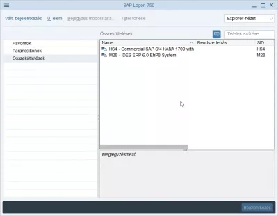 Cambie el idioma de inicio de sesión de SAP NetWeaver en 2 sencillos pasos : Inicio de sesión de SAP en húngaro