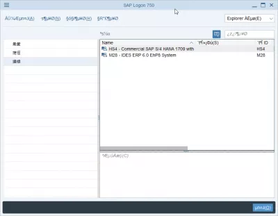 Change SAP NetWeaver logon language in 2 easy steps : SAP logon in Chinese simplified