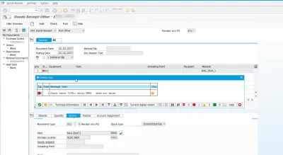 כיצד לפתור SAP שגיאה M7001 בדוק טבלה T159L: הערך אינו קיים