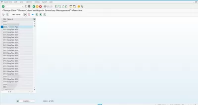 How to Solve SAP Error M7001 Check Table T159L: Entry Does Not Exist : Copy plant settings in General plant settings in inventory management