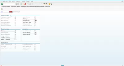 How to Solve SAP Error M7001 Check Table T159L: Entry Does Not Exist : Changing data for new entry in general plant settings in inventory management