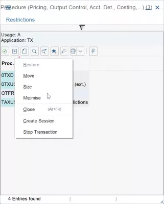 SAP Company code assignment to country in 3 easy steps : Calculation procedures list from the system