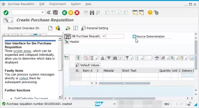 Come creare una richiesta di acquisto in SAP utilizzando ME51N : Come creare una richiesta di acquisto in SAP utilizzando ME51N