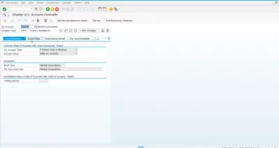 Error Message M8889 Account has been set as not relevant for Tax : Control data tab location in FS00 Display GL account centrally