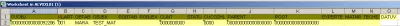 Find a material classification in SAP : Fig 3 : SAP, INOB table excel export 