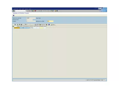 Find a material classification in SAP : Fig 6 : SAP, СAWNT table display 