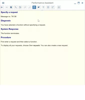 Hogyan lehet létrehozni testreszabási kérelmet az SAP-ban : SAP TK136 hibaüzenet: adja meg a testreszabási kérelmet