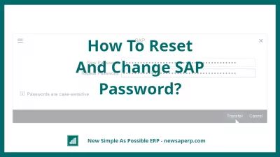 How To Reset And Change SAP Password?