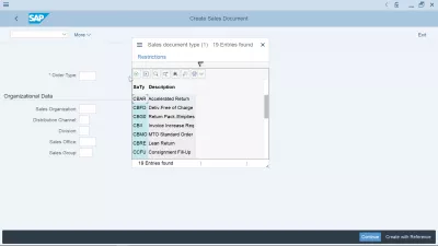 Comment Utiliser SAP GUI? : Aide contextuelle du champ de saisie SAP