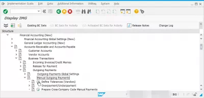 No amount authorization for customers vendors in company code message number F5155 : Define tolerances for vendors in SPRO