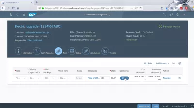 How to plan a customer project in SAP Cloud? : Customer project released