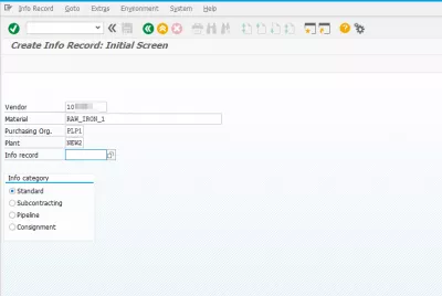 ទិញទិន្នន័យព័ត៌មានក្នុង SAP MM S4HANA : ទិញទិន្នន័យព័ត៌មានក្នុង SAP MM S4HANA