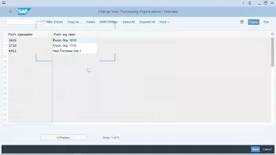 Organizația de achiziții din SAP a explicat: creare, atribuire, tabele : Creați o organizație de cumpărare în SAP