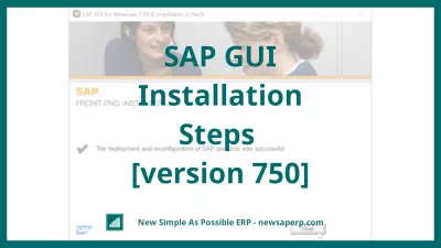 Sap-I Gui Installimise Sammud [Versioon 750]