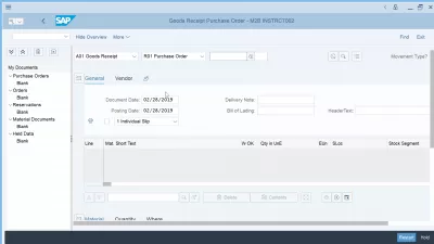 SAP MM interview questions - and their answers : Goods issue in transaction MIGO