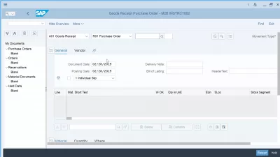 Questions d'entretien SAP MM - et leurs réponses : Sortie de marchandises dans la transaction MIGO
