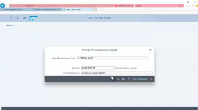 כיצד לפתוח תקופת רישום בFIORI באמצעות עסקת SAP OB52? : בקש להתאמה אישית של בקשה