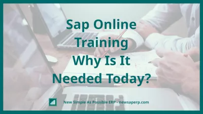 Sap Online Training - Why Is It Needed Today : Employees training themselves online
