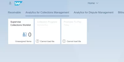 List of SAP S4 HANA FIORI apps : Analytics for Collections Management SAP S4 HANA FIORI apps