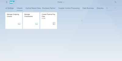 List of App SAP S4 HANA FIORI : Controlla le app SAP S4 HANA FIORI