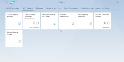 Listahan ng SAP S4 HANA FIORI apps : Pang-araw-araw na Negosyo SAP S4 HANA FIORI apps