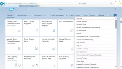 SAP S4 HANA FIORIインターフェースの使用方法