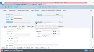 כיצד להשתמש בממשק SAP S4 HANA FIORI? : מסך עם סוגיה מודגשת בFIORI