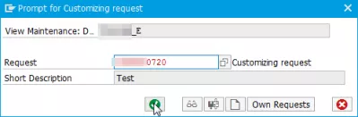 SAP Assignment of purchasing organization to company code and plant : SAP Prompt for customizing request