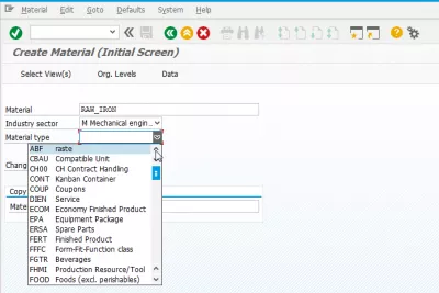 SAP display technical names in dropdown : SAP display technical names in dropdown