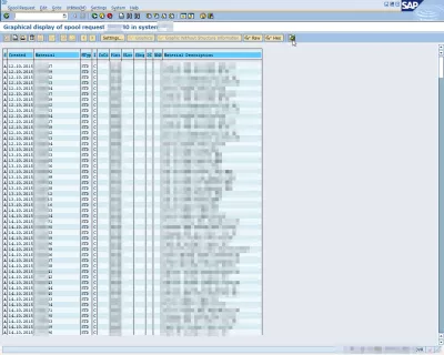 How to export SAP report to Excel in 3 easy steps? : Save list in file icon