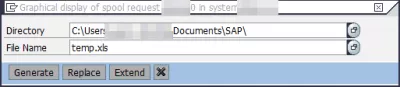 3 సులభ దశల్లో SAP నివేదికను ఎక్సెల్కు ఎలా ఎగుమతి చేయాలి? : Spool అభ్యర్థన ఎగుమతి డైరెక్టరీ యొక్క గ్రాఫికల్ ప్రదర్శన