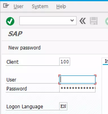 SAP Alterar Idioma Da Interface SAP Após O Login : Tela de logon no idioma padrão