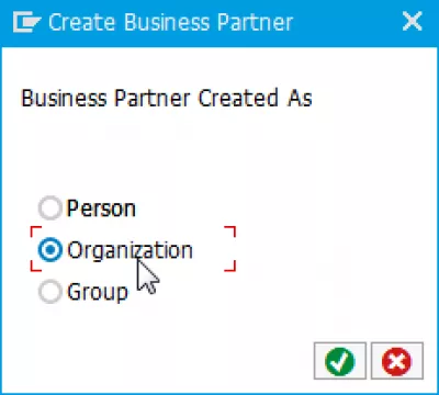 SAP PIRKIMO INFORMACIJOS ĮRAŠYMAS Tiekėjas dar nėra sukurtas pirkimo organizacijoje : SAP Business partnerio tipo pasirinkimas