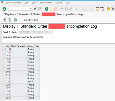 SAP solve the Pricing error: Mandatory condition MWST is missing : View incompletion log