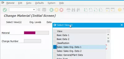 Řešení SAP vyřeší chybu v cenách: Chybí povinná podmínka MWST : Otevřený materiál Org. Data 1