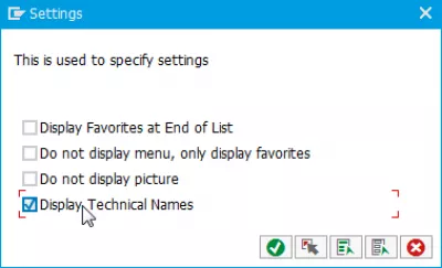 SAP లో సాంకేతిక పేర్లను ప్రదర్శించు : SAP లో సాంకేతిక పేర్లను ఎలా ప్రదర్శించాలో