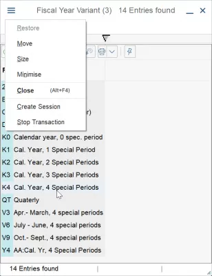 SAP How to solve error The company code does not exist or has not been fully maintained : S4 HANA: Select fiscal year variant