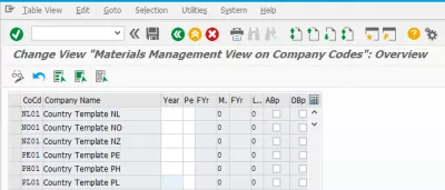 SAP How to solve error The company code does not exist or has not been fully maintained : Find the company code 