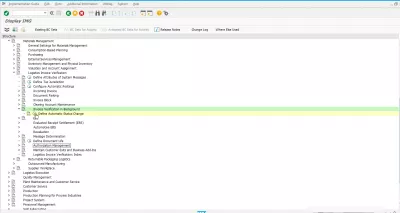 Table T169P: entry does not exist : Define automatic status change in SPRO customizing